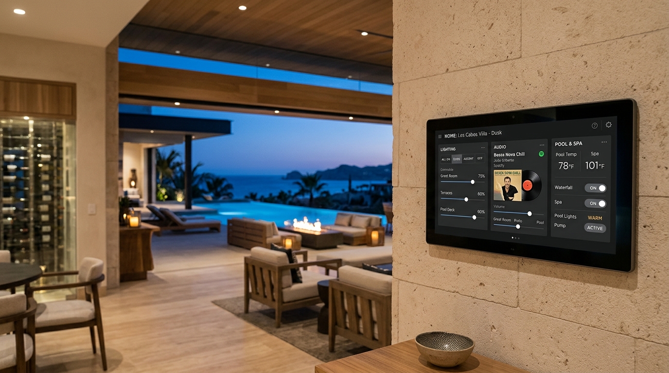 Domótica Marina y Residencial con RTI: Integración de Cámaras CCTV, Carga EV y Gestión Energética