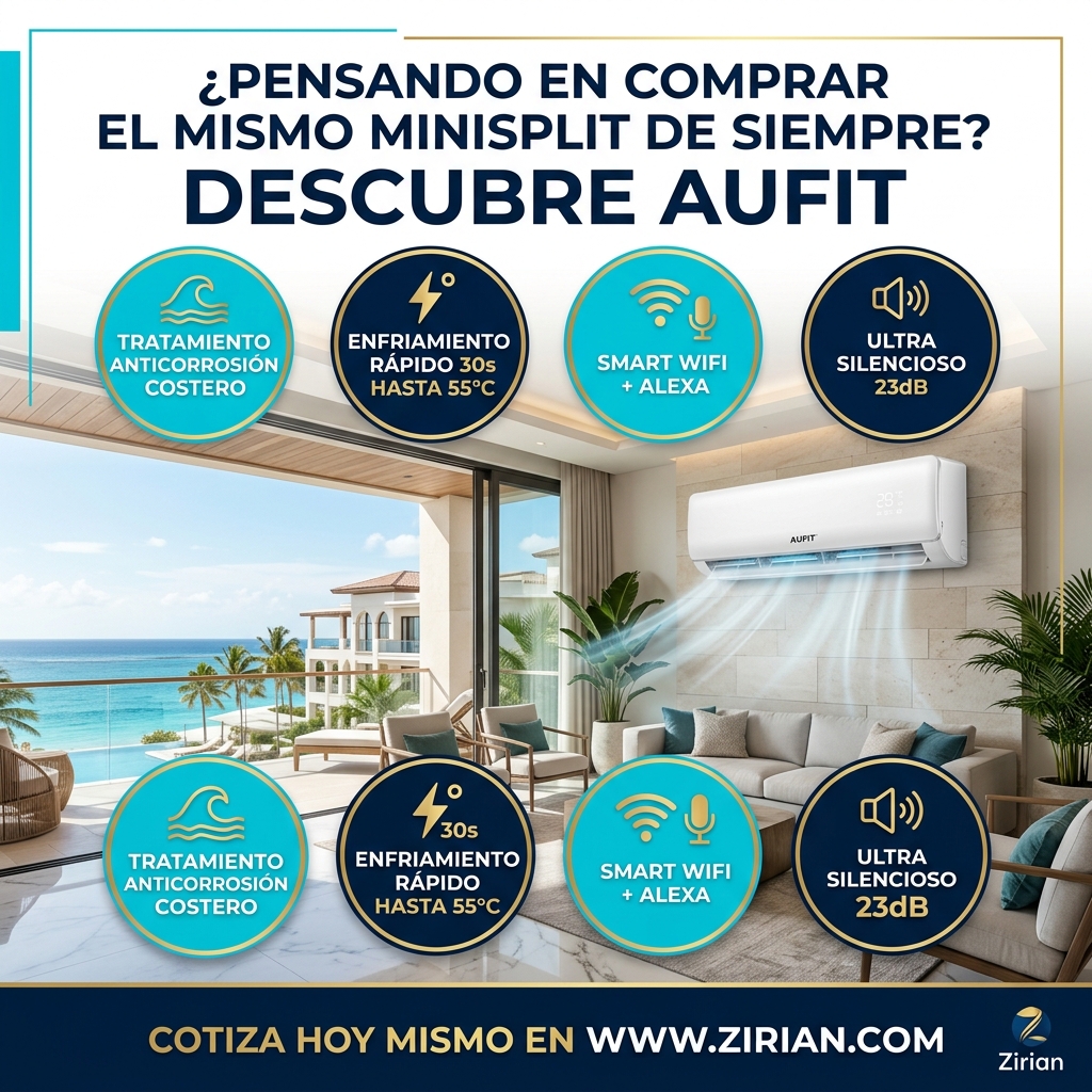 AUFIT Minisplit Inverter Clima Costero